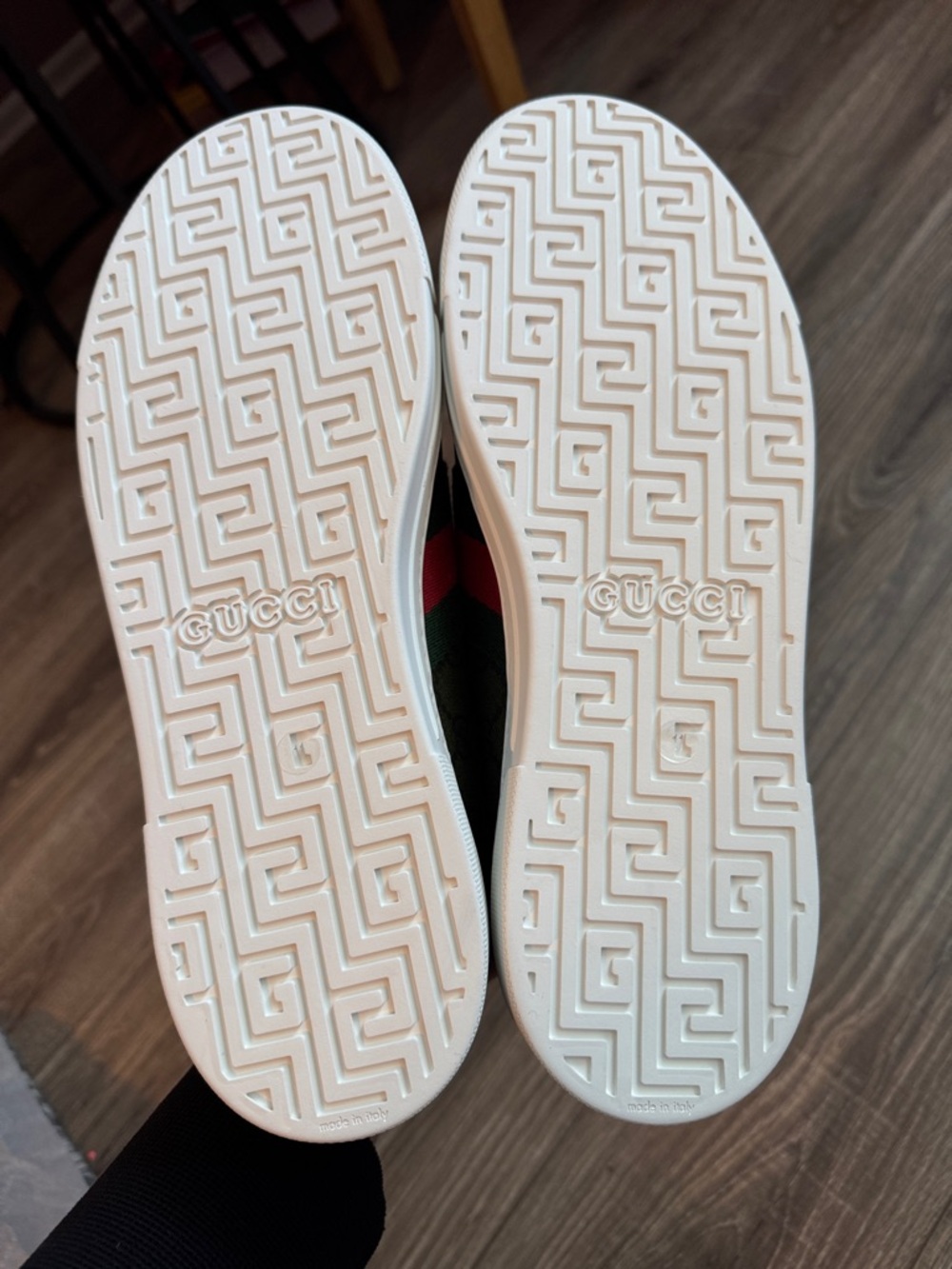 Gucci Men’s Ace Low-Top Sneakers - Picture 8 of 11